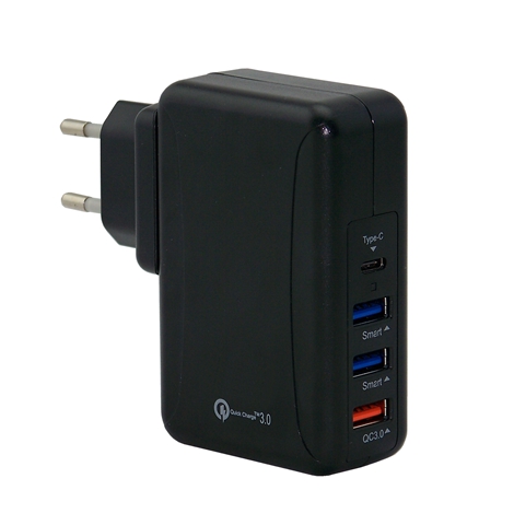 QC3.0 type-C ����4�ڳ����-SPR958Q 