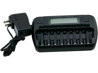 8 slot LCD display battery charger-BQ8265